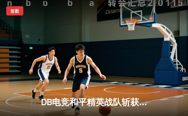 DB电竞和平精英战队斩获PEL夏季赛总冠军，星辰决赛圈1V3封神
