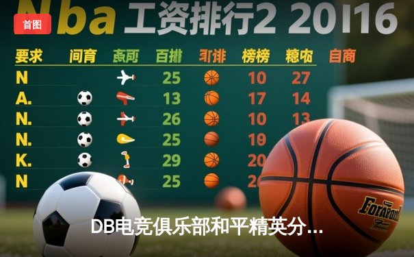 DB电竞俱乐部和平精英分部斩获PEL夏季赛总冠军，总决赛上演惊天逆转